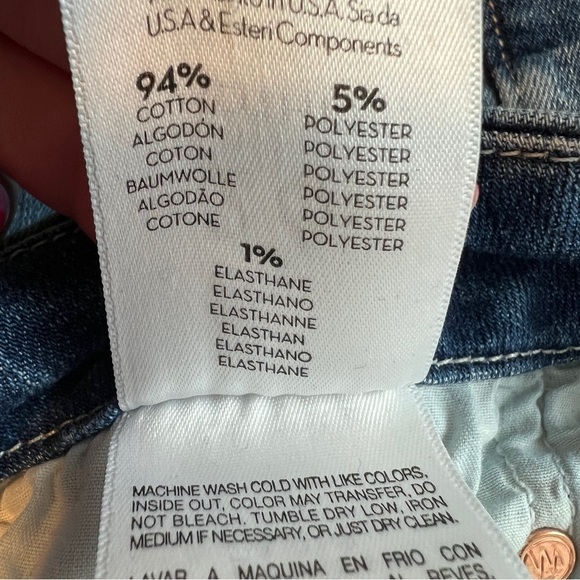 Mother High Waisted Looker Ankle Fray Jeans in Get Your Groove Back - Picture 6 of 6